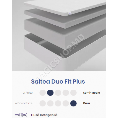 Матрас Duo Fit Plus 120x200x20 cm